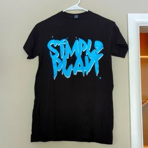 Simple plan band Tshirt with your dates